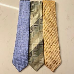 Lot of 3 Silk Ties